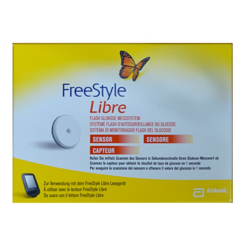 Датчик глюкозы freestyle libre